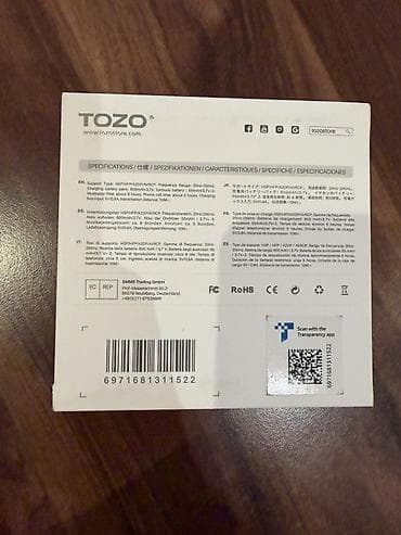bluetooth qulaqciq: TOZO T6 simsiz qulaqlıq Istifade olunmamish, lazim olmadiqi uchun — 3