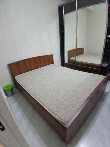 Təmir və tikinti: İşlənmiş, İkinəfərlik çarpayı, Matras ilə, Siyirməsiz — 1