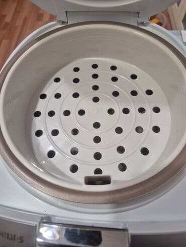 аэрогриль купить в баку: Çoxfunksiyalı multibişirici - Korpus: paslanmayan polad və ağ rəngli — 12