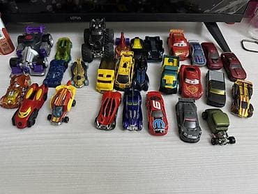 diecast: Məhsul: Oyuncaq metal maşın kolleksiyası – müxtəlif markalı və temalı — 1