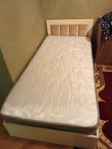 tek kravat sekilleri: Təknəfərlik çarpayı, Matras ilə, Siyirməsiz — 3