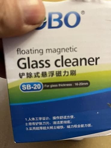 ayna silən: Sobo SB-20 Floating Magnetic Glass Cleaner - Şüşə təmizləyən maqnitli — 2