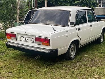 Avtomobil satışı: Model: Lada 2107 (VAZ 2107) Kuzov: sedan, 4 qapı Rəng: ağ Nömrə — 3