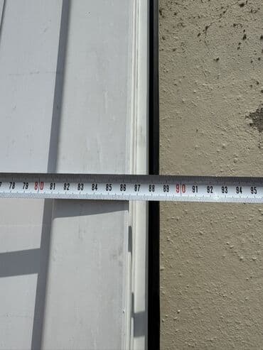 pvc qapı: Б/у Пластиковая дверь 80х200 см С замком, Без гарантии, Самовывоз — 3