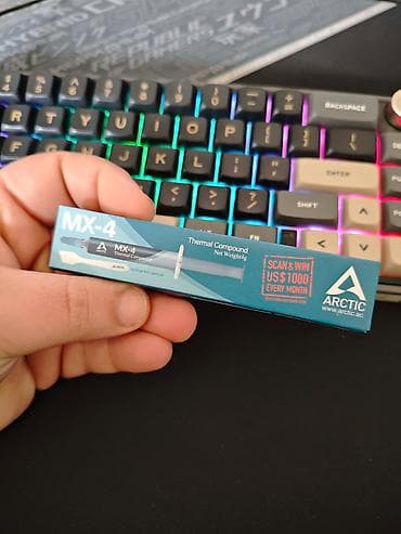 termal pasta: Arctic MX4 4g termopasta butun nov prosessorlar ucun istifade edile — 3