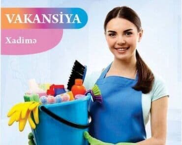 xadimə vakansiya 2022: Xadimə tələb olunur, Aylıq ödəniş, 18-29 yaş, 1-2 illik təcrübə — 1
