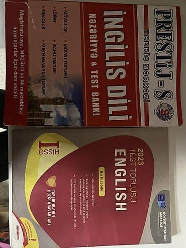 İngilis dili üzrə iki hazırlıq vəsaiti paketi 1) Prestij-S Tədris
