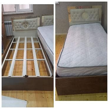 Təknəfərlik çarpayı, Bazasız, Matras ilə, Siyirməsiz