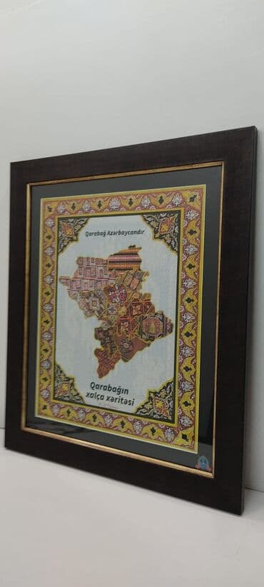 abşeron xəritəsi: Qarabağin xalça xəri̇təsi̇
ölçüləri 31#39 sm və 59 #50 sm — 5