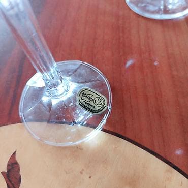 cini qablar: Rümkalar, Xrustal, 6 ədədli dəst, Çexiya — 2