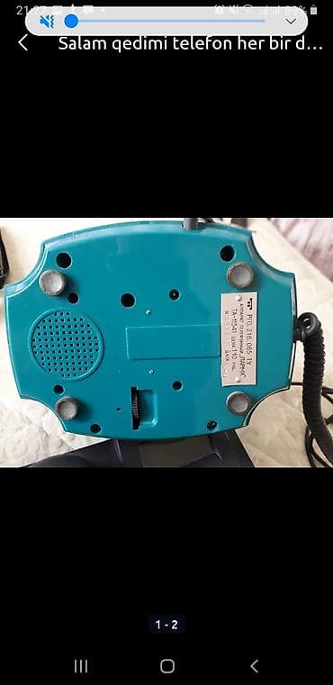 mac mini m4: Qədimi diskli masa telefonu – TA-1154 (СССР istehsalı) Xüsusiyyətlər — 2
