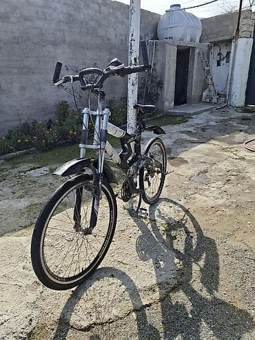 velosiped stels 28: Yeni Şəhər velosipedi 26", sürətlərin sayı: 7, Ünvandan götürmə — 3