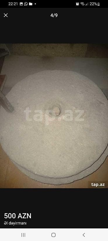 Velosipedlər: Qədim əl dəyirmanı.
Qiymət 2000 azn.
Ünvan Əhmədli. 
Vatsap aktivdir — 2