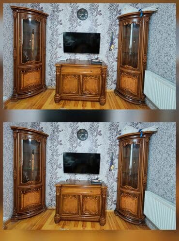 mebel aksesuarlari sederek: 🌞Uclu qonaq desti ✅Satilir 200 azn ✅Tecili evden cixmalidir — 1