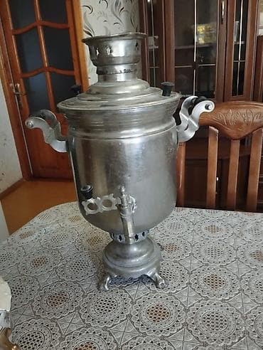 İşlənmiş Od Samovar, 5 l, Ünvandan götürmə — 1