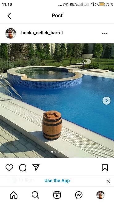 pivə boçkası: Bağ, villa, çimərlik, Cafe, restoran, istrahət mərkəzi üçün Taxta — 10