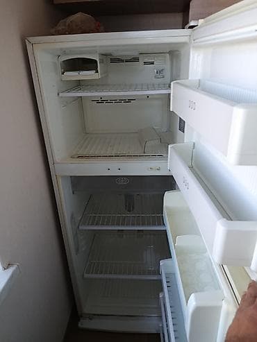 elekt: İşlənmiş 2 qapılı LG Soyuducu Satılır, rəng - Ağ, Dispenserli — 2