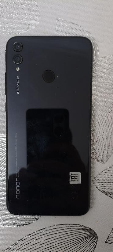 mi 9 t: Honor 8X, rəng - Qara, Barmaq izi — 3