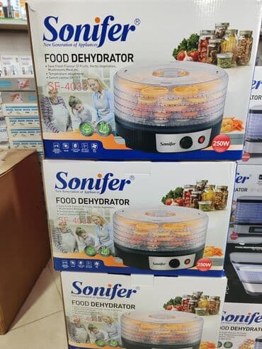 meyve qurudan aparat: Meyvə və tərəvəz qurudan aparat Sonifer, 5 bölməli, Yeni — 2