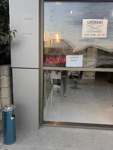 son zeng dekor: CUT Barber Studio – işıqlı reklam lövhəsi satılır. Üzərində açıqdır — 6