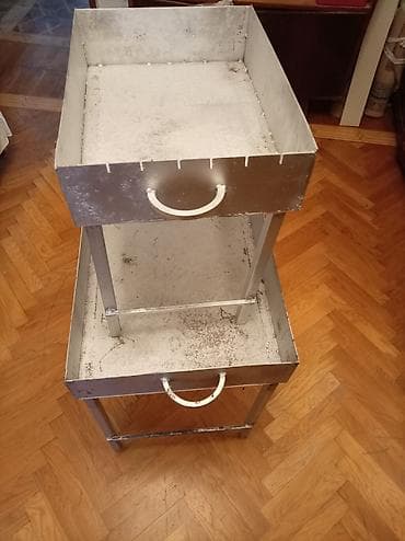 divar saatlarl: Metaldan hazırlanmış sac külli soba dəsti – lavaş, çörək, piti, küftə — 2