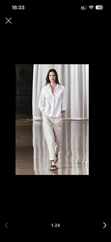 ZARA chino şalvar. etiketinde 32 razmerdir ama kiçik dar model deyil lalafo.az -da ZARA chino şalvar. etiketinde 32 razmerdir ama kiçik dar model deyil