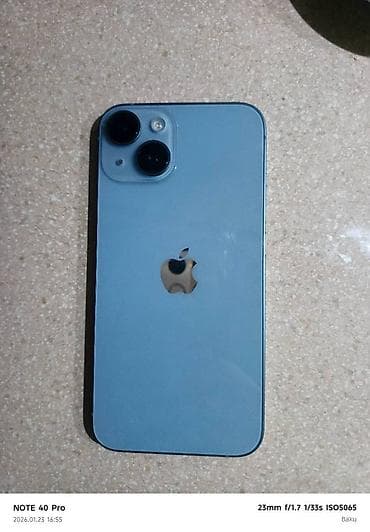 iphone 8 puls: IPhone 14, 128 GB, Mavi, Zəmanət, Sənədlərlə — 2