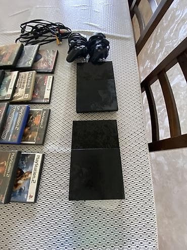 PlayStation 2 (PS2) komplekti – Slim konsol və oyun kolleksiyası — 2