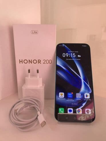 Honor 200 Lite, 256 GB, rəng - Mavi, İki sim kartlı