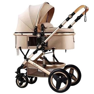 Araba-beşiklər: Uşaq arabası – çoxfunksiyalı, yığıla bilən model - 2-in-1 sistem — 4