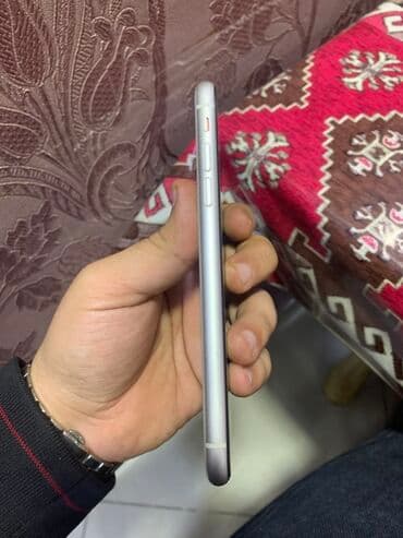 ikinci el telefonlar gence: IPhone 11, 128 GB, Ağ, Face ID — 4