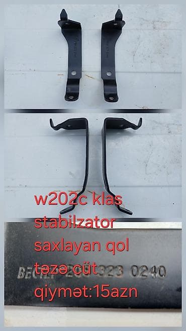 mercedes w202 radiator: Mercedes-Benz W202 C-Class üçün ehtiyat hissələri - Arxa bufer (W202 — 10