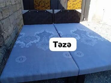 taxt uzluyu: Təzə çarpayılar. 1 nəfərlik çarpayılar 60manat. 2 nəfərlik taxt — 27