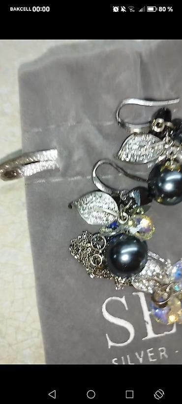 Sırğalar: Sırğa, Gümüş, Pulsuz çatdırılma — 4