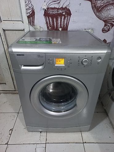 Kondisionerlər: Paltaryuyan maşın Beko, 6 kq, İşlənmiş, Avtomat, Qurutma var, Pulsuz çatdırılma, Ödənişli çatdırılma — 1