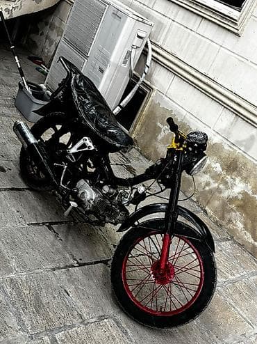 Moped/motosiklet layihəsi – kross tərzi - Çərçivə: qara rəngdə lalafo.az -da Moped/motosiklet layihəsi – kross tərzi - Çərçivə: qara rəngdə