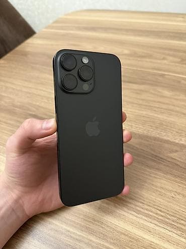 15 pro max ikinci el: IPhone 16 Pro Max, 512 GB, Qara, Face ID — 6