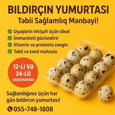 ordək yumurta: Məhsul: Bildirçin yumurtası Təsviri: - Yerli kənd təsərrüfatından — 1