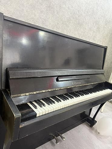 gitara akustik: Upright piano – “Кубань” markalı - Korpus: qara rəngli klassik — 1