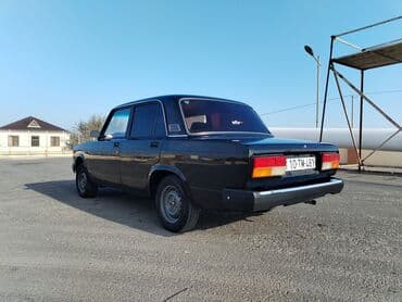 фольксваген поло новый кузов комплектации и цены: LADA Riva/2107 sedan – qara rəng, klassik kuzov dizaynı.maşin tam saz — 4