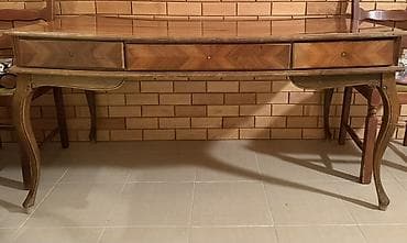 acılıb bağlanan masa: Düz masa, Stulsuz, Polkasız, Siyirməli, Taxta — 1