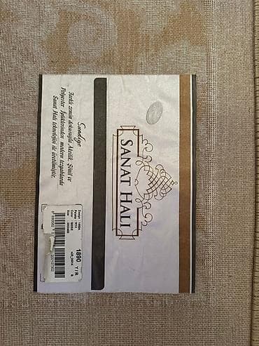 Xalçalar: Xalça Türkiyə, Kredit yoxdur — 1