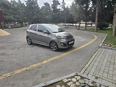Kia Picanto, 5 qapılı hetçbek, boz rəng. - İqtisadi və çevik şəhər — 9