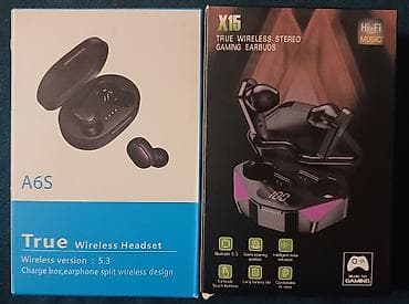 micro qulaqciq: Yeni Simsiz (Bluetooth) Qulaqcıqlar, AIR MUSIC, rəng - Qara — 5