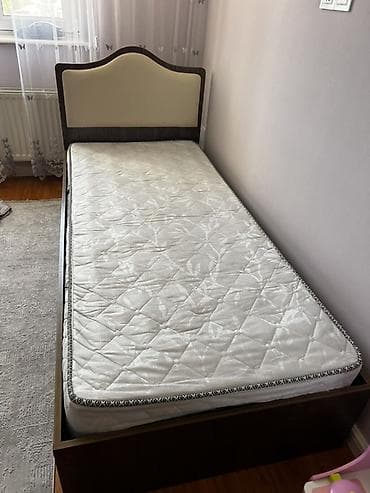 İşlənmiş, Təknəfərlik çarpayı, Bazalı, Matras ilə, Siyirməsiz lalafo.az -da İşlənmiş, Təknəfərlik çarpayı, Bazalı, Matras ilə, Siyirməsiz
