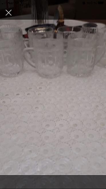 Stəkanlar, Şüşə, 250 ml
