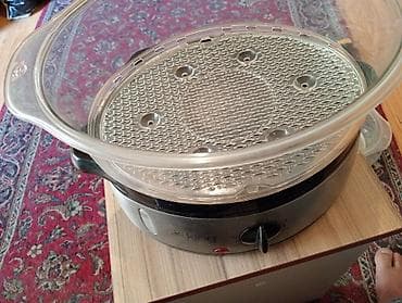 buxarli mop: King markalı buxarlı bişirici - Paslanmayan poladdan korpus, üst — 2