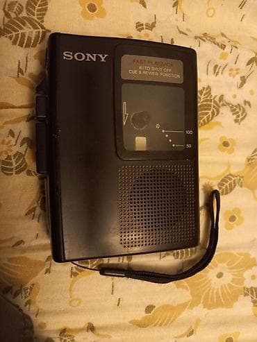 kaset dvd: İşlənmiş Kaset Maqnitofon Sony, Ünvandan götürmə — 2
