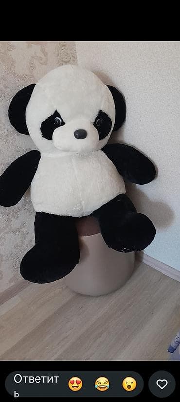 oyuncaq panda: Böyük yumşaq panda oyuncağı - Ölçü: təxminən iri ölçülü, qucaqlamaq — 1