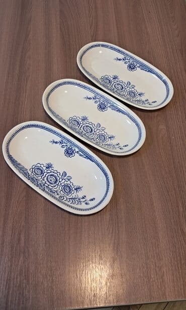 Otaq bitkiləri: Boşqablar, 6 ədədli dəst, SSRİ — 2